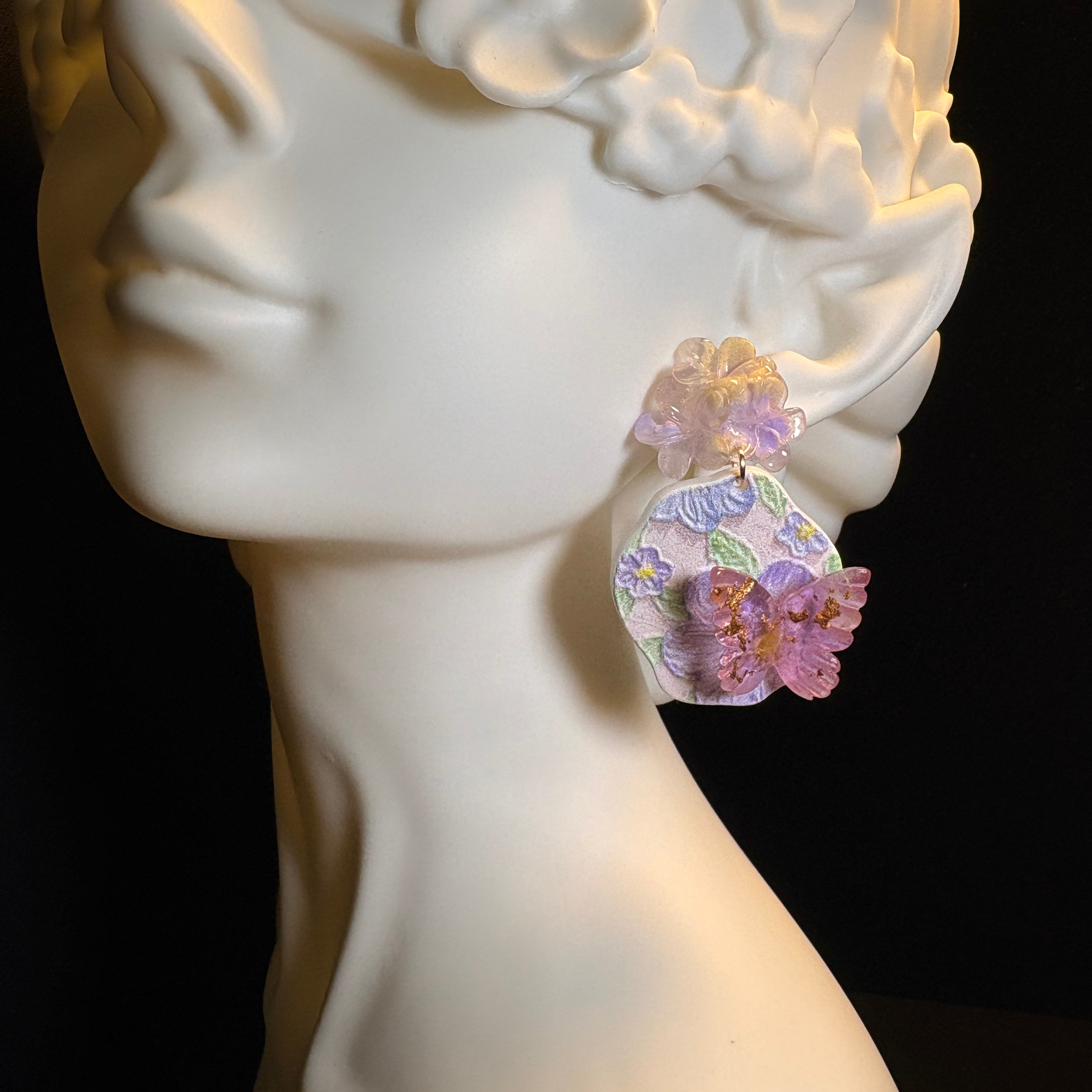 Vio Flora Fly Earrings
