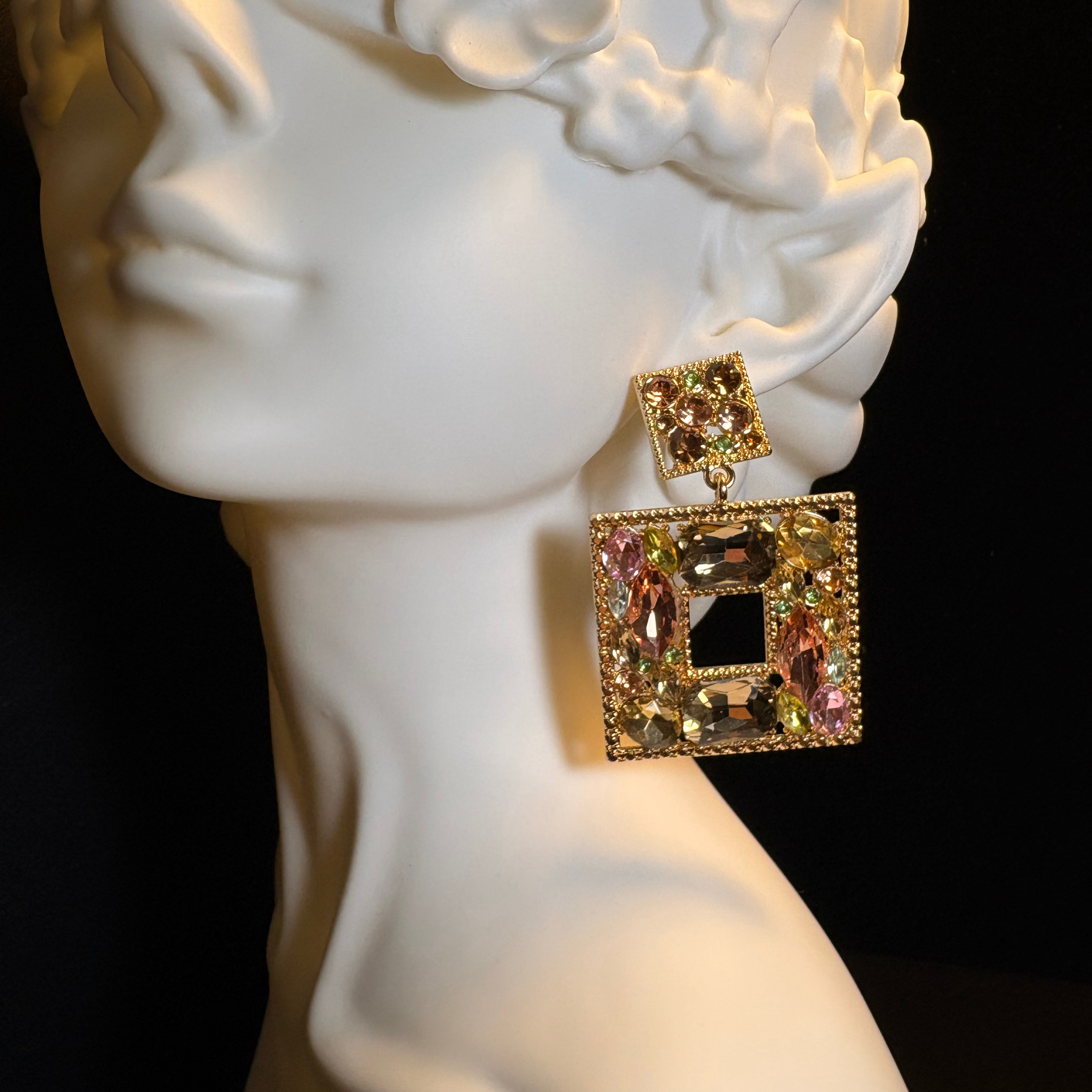 Quad Chrom Earrings