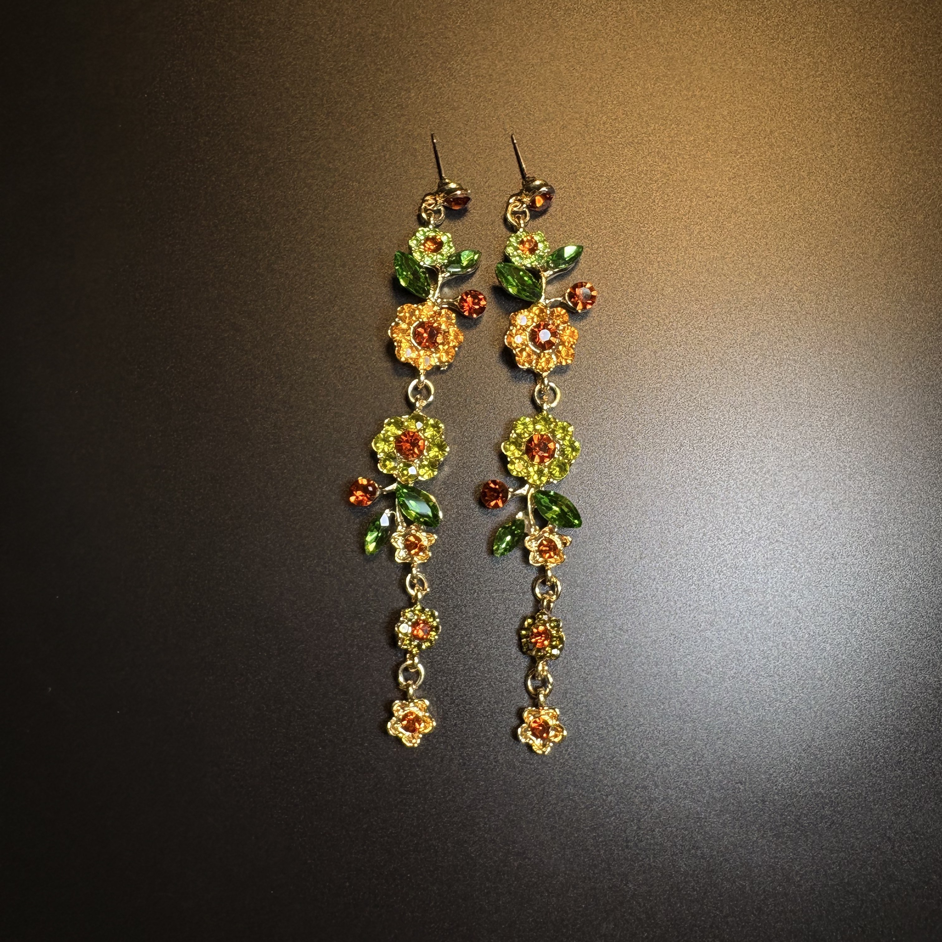 Flower Cascade Earrings