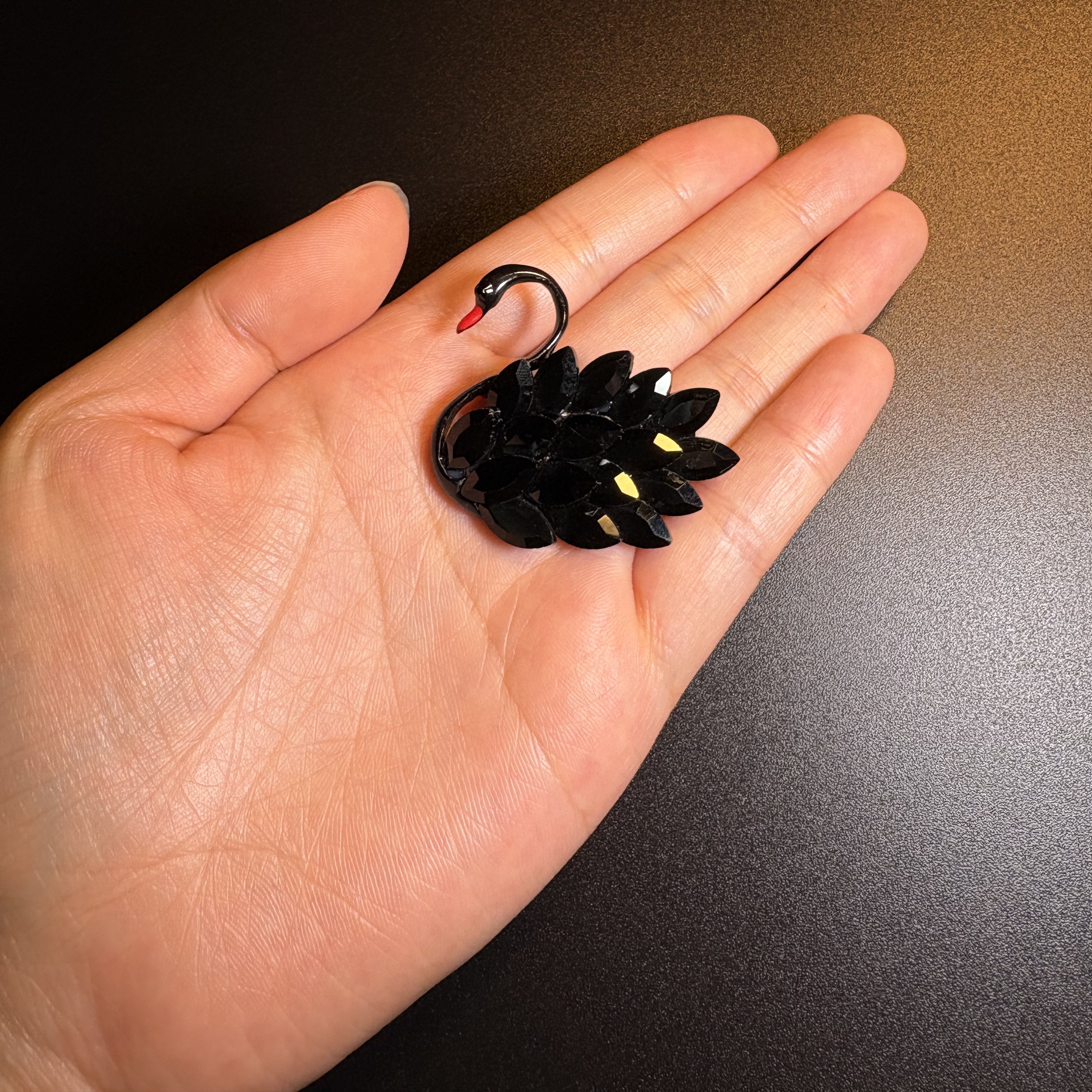 Black Swan Brooch