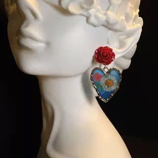 Bloom Heart Earrings