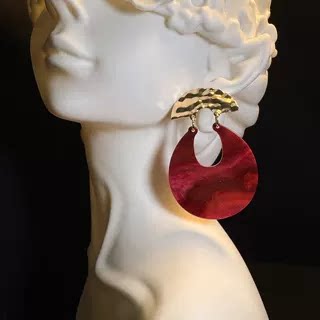 Crim Ripple Earrings