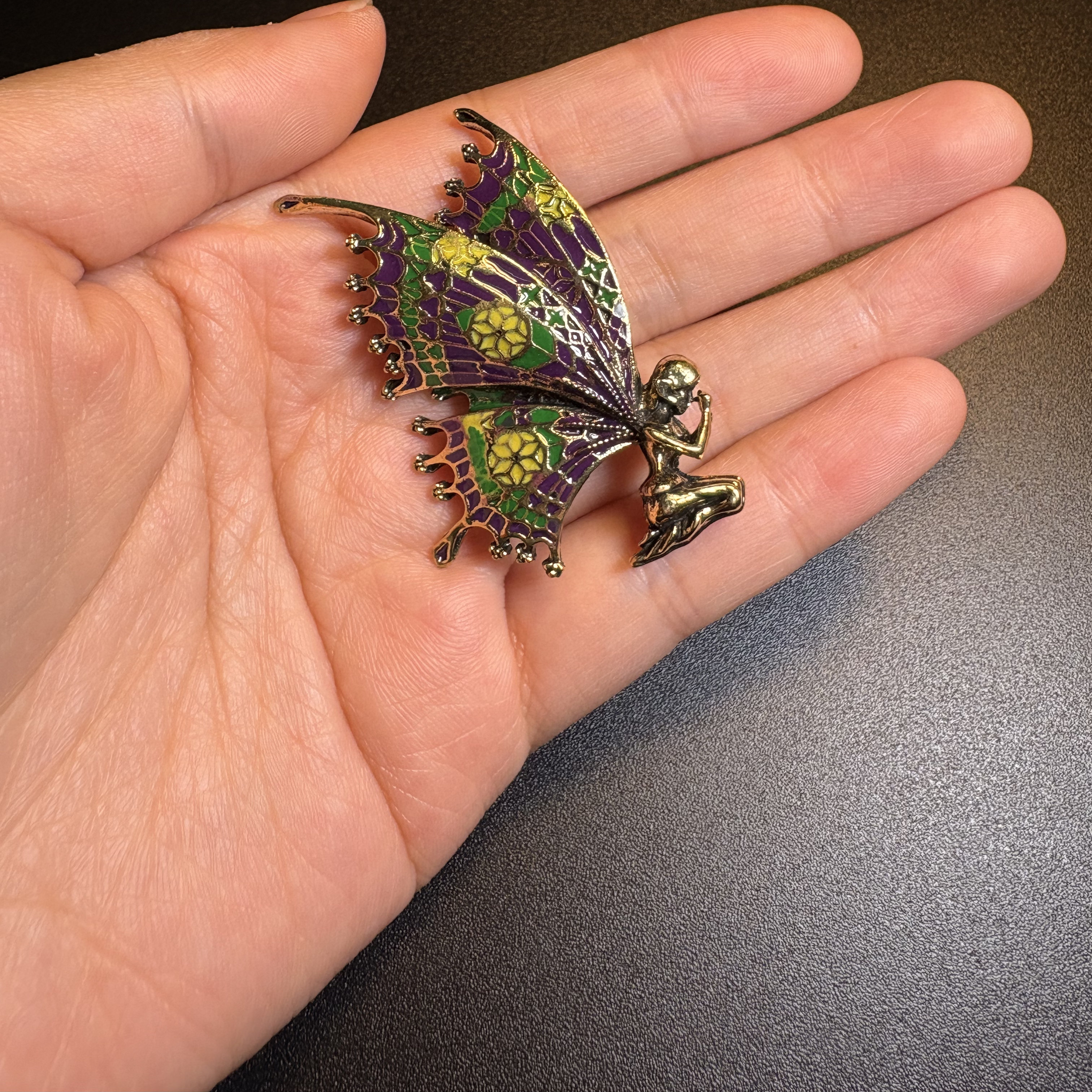 Colorful Fairy Brooch