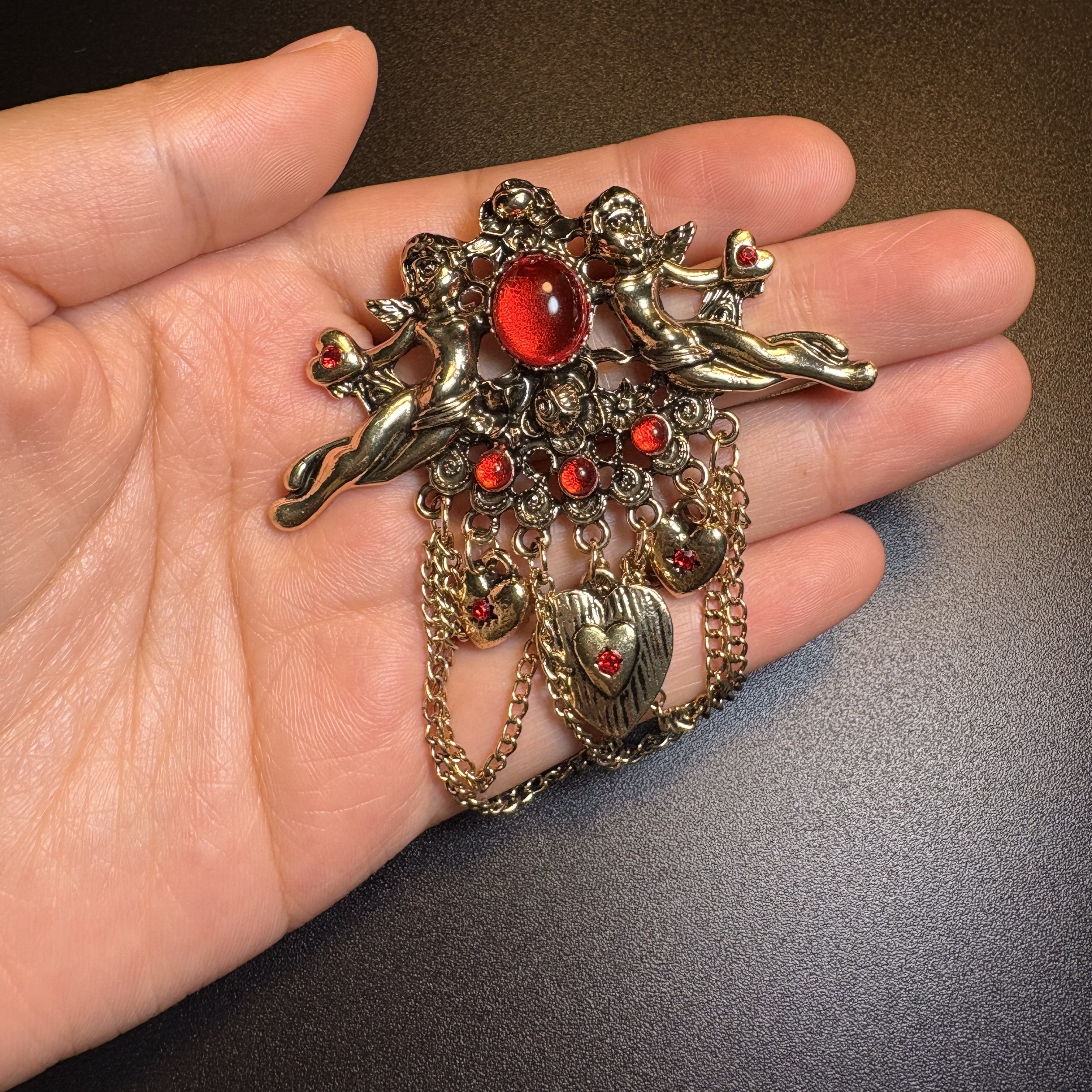 Angelic Heart Brooch