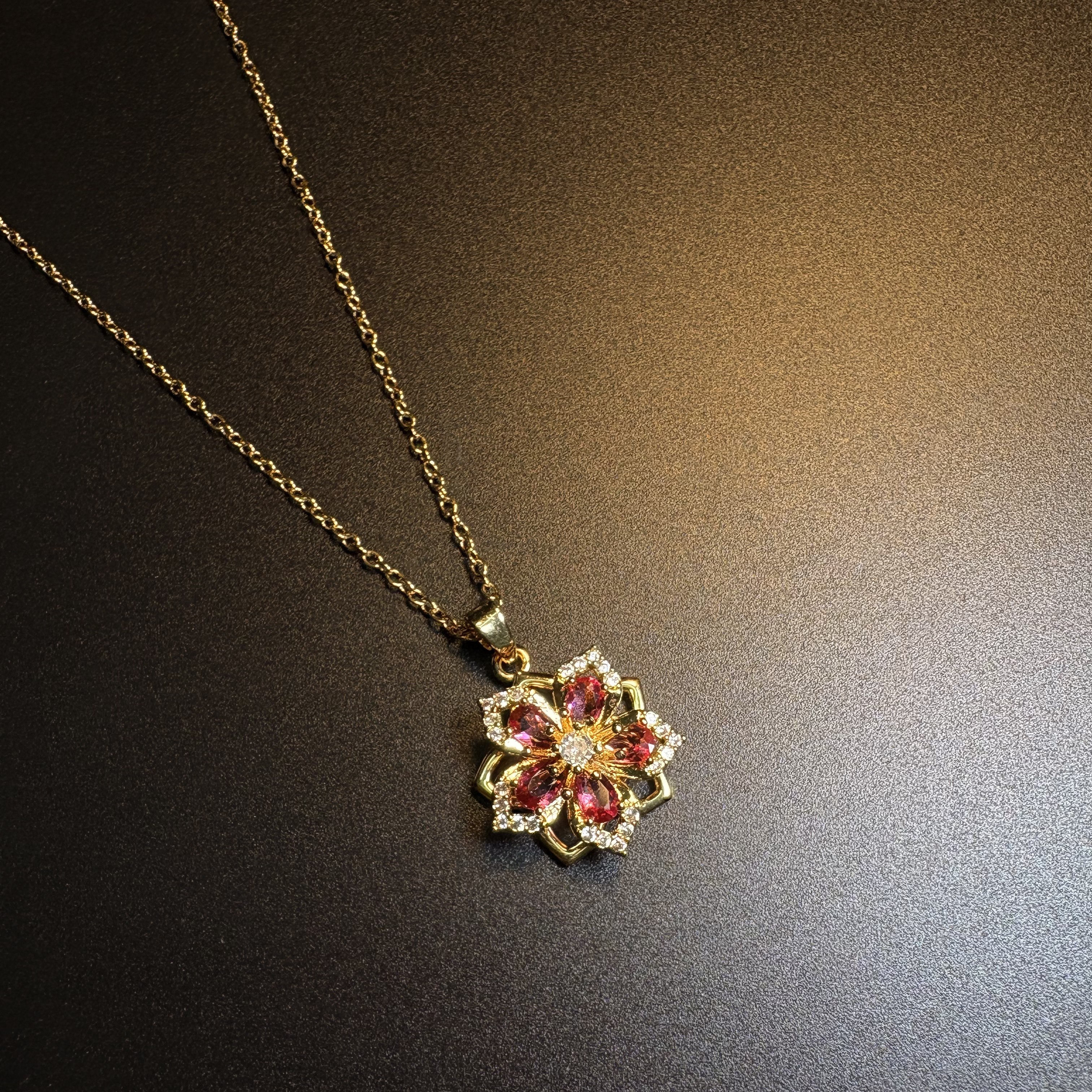 Gem Blossom Necklace