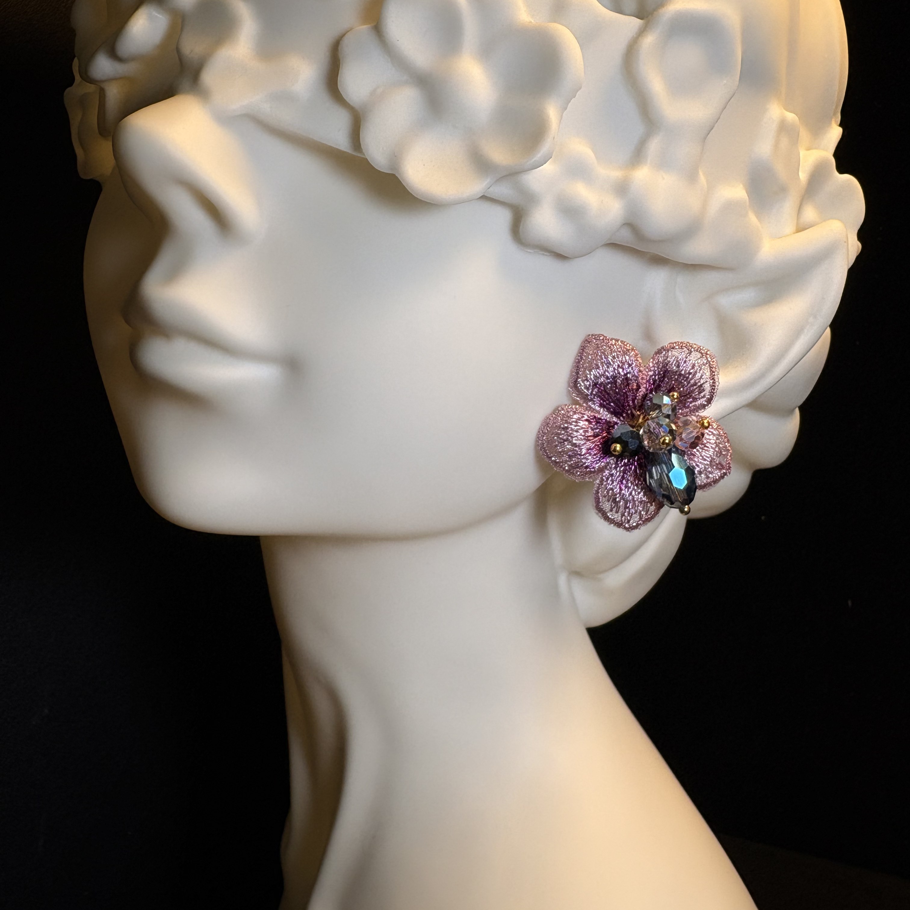 Crystal - Blossom Earrings
