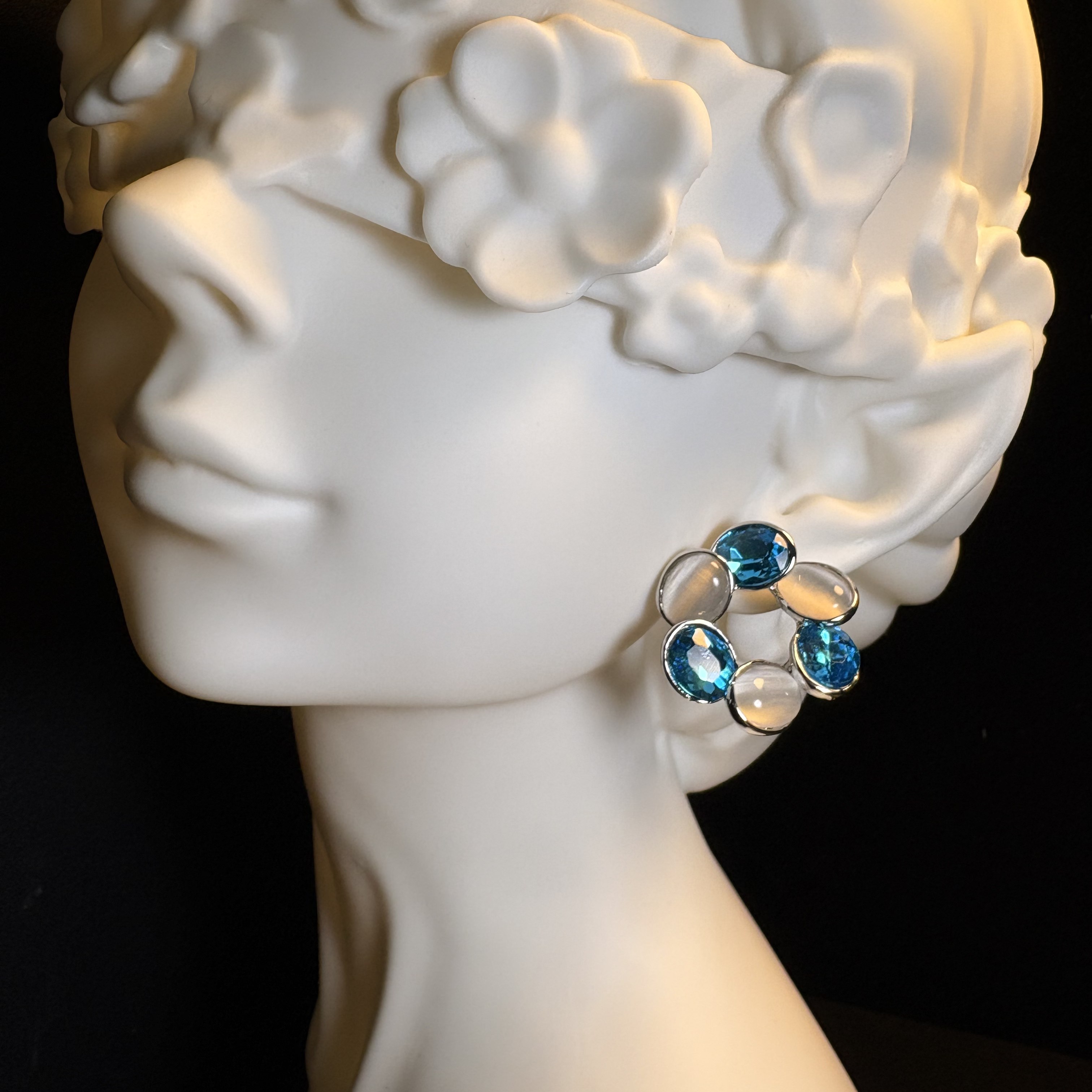 Opaline Nocturne Earrings