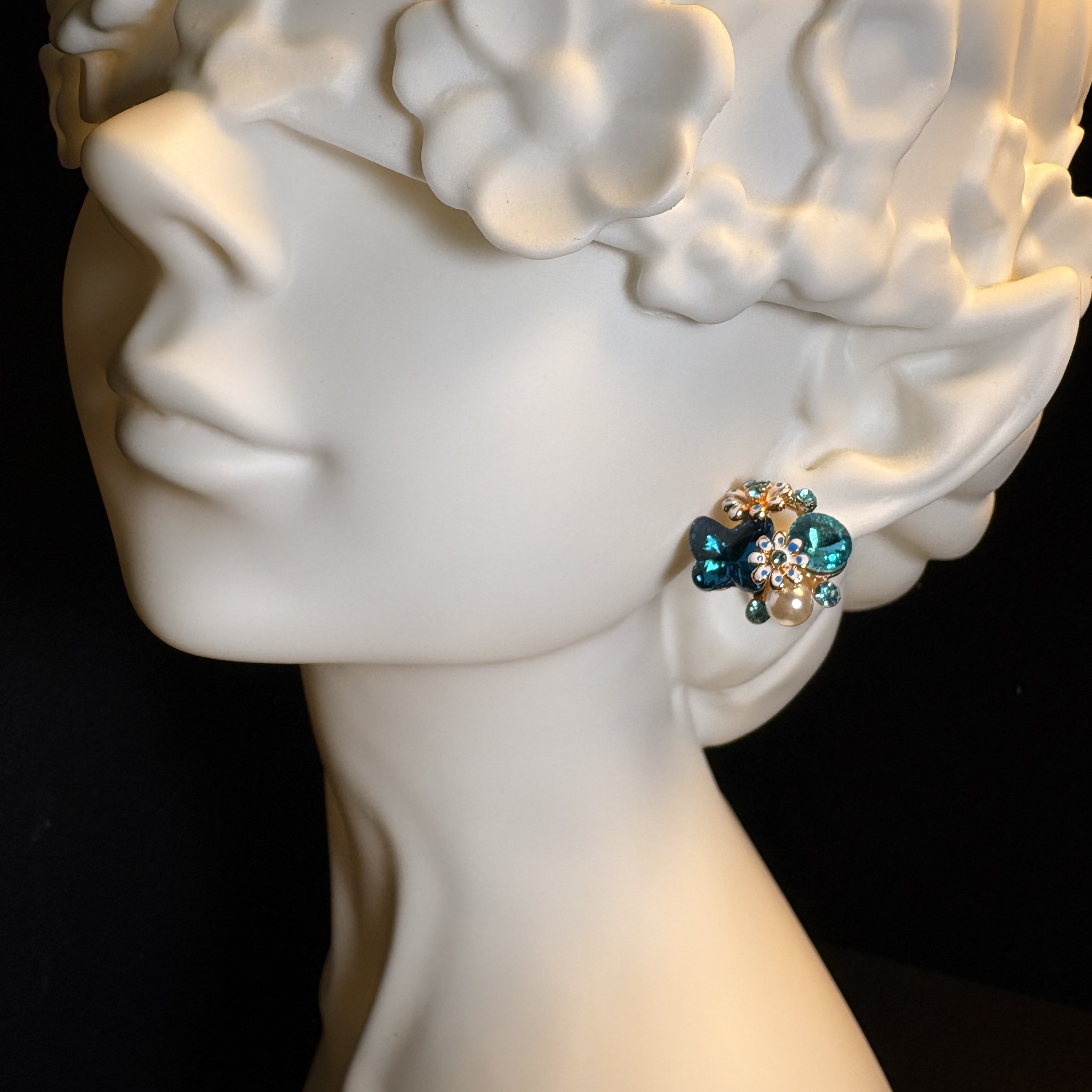 Shimmer Floral Earrings