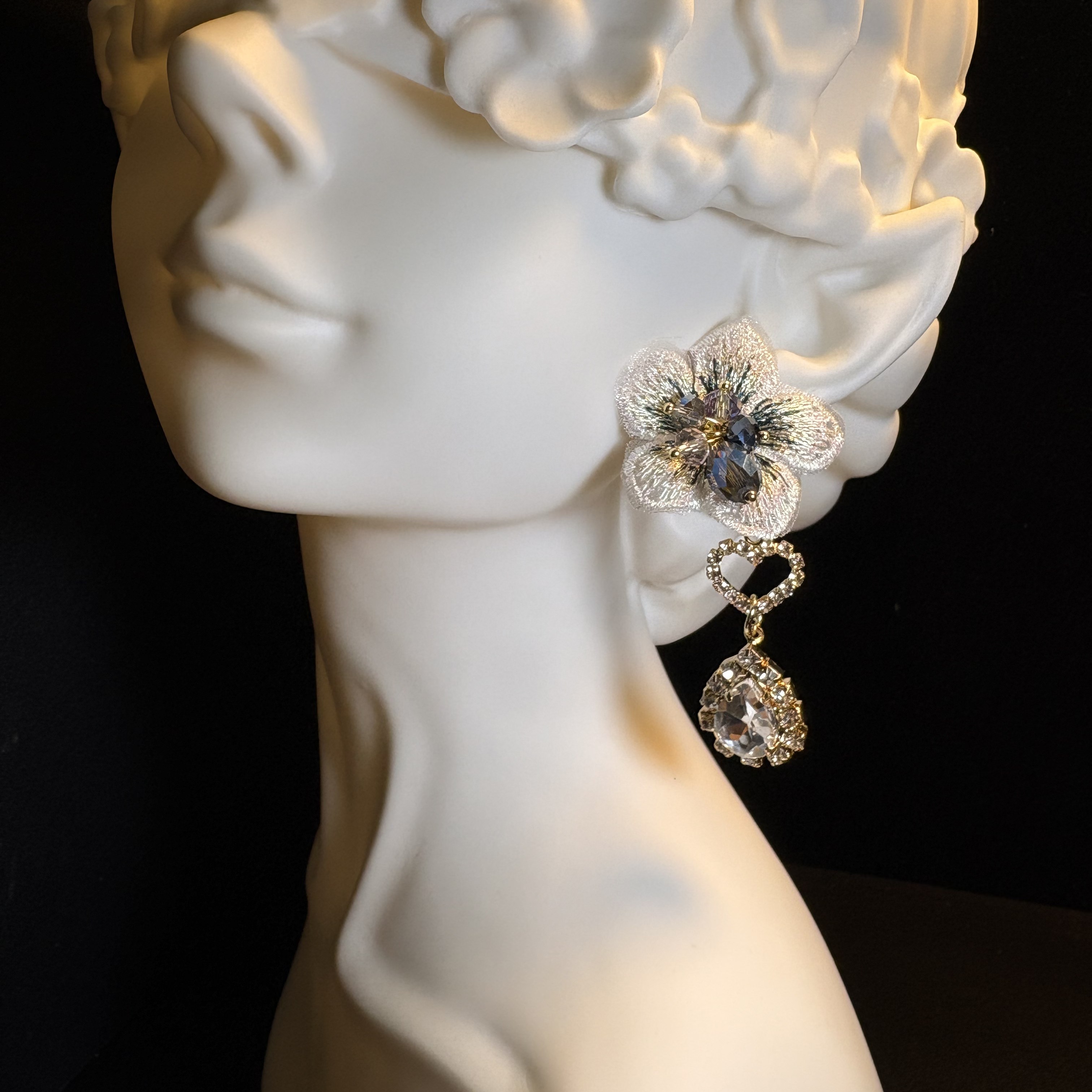 Floral Gems Earrings