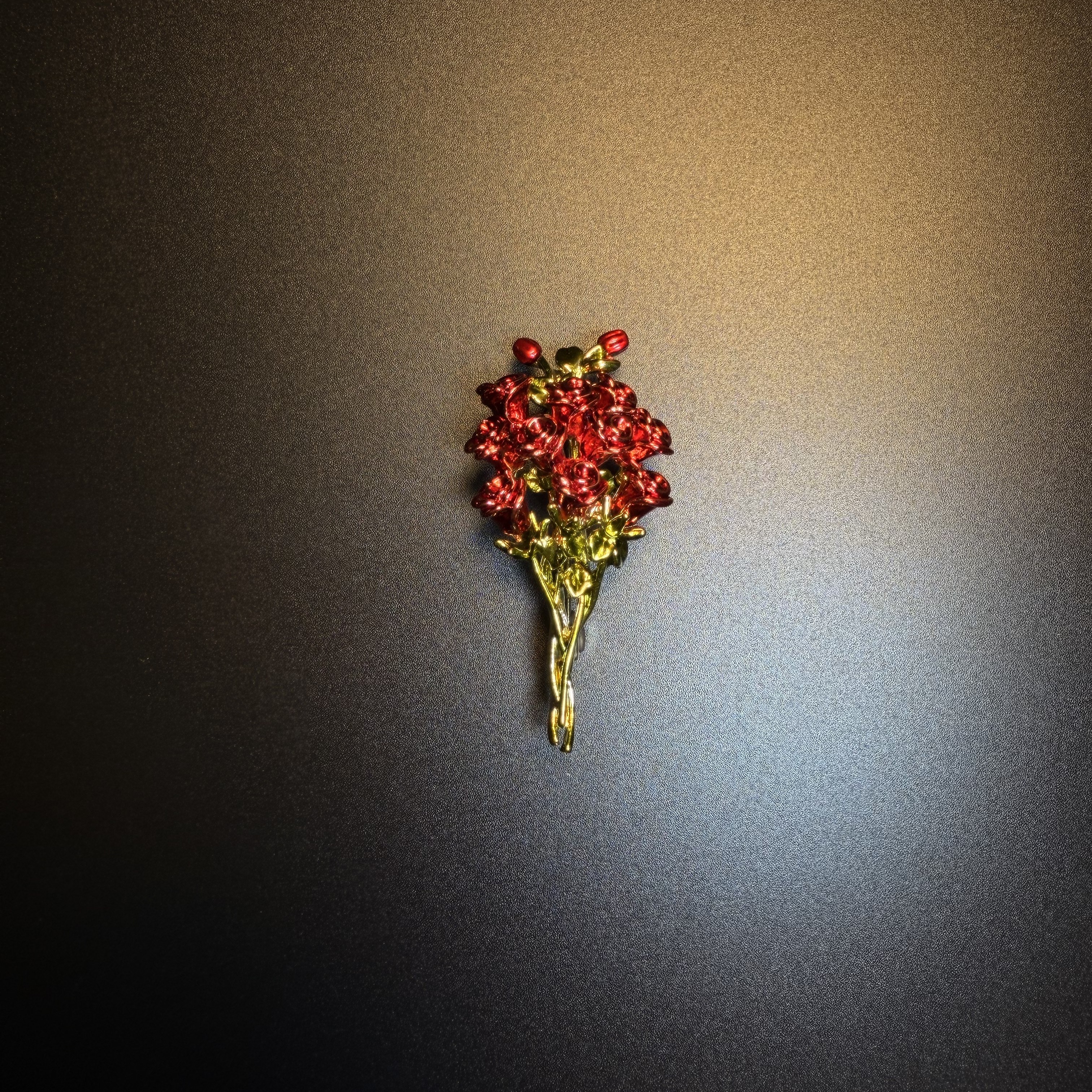 Gilded Bloom Brooch