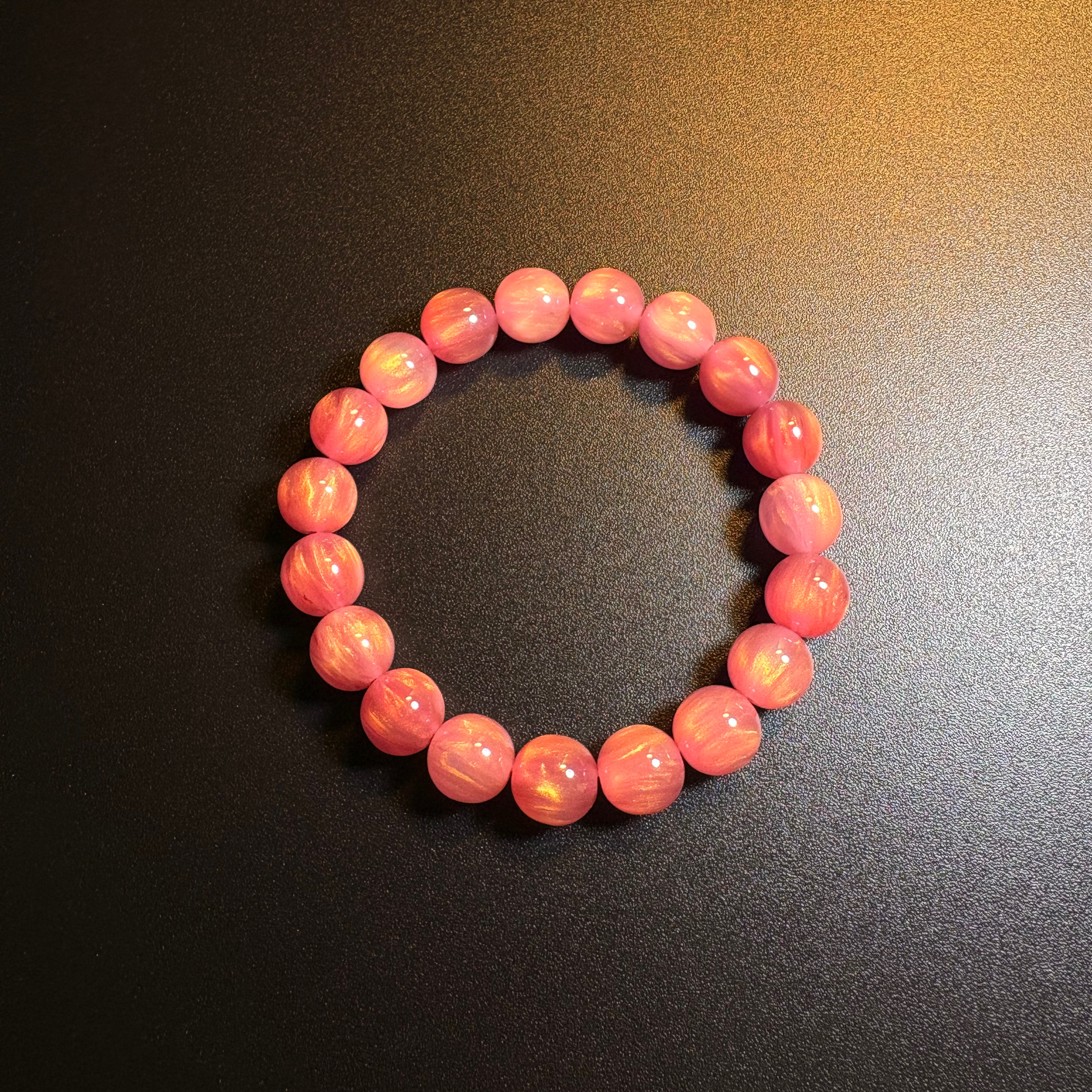 Peach Shimmer Bracelet