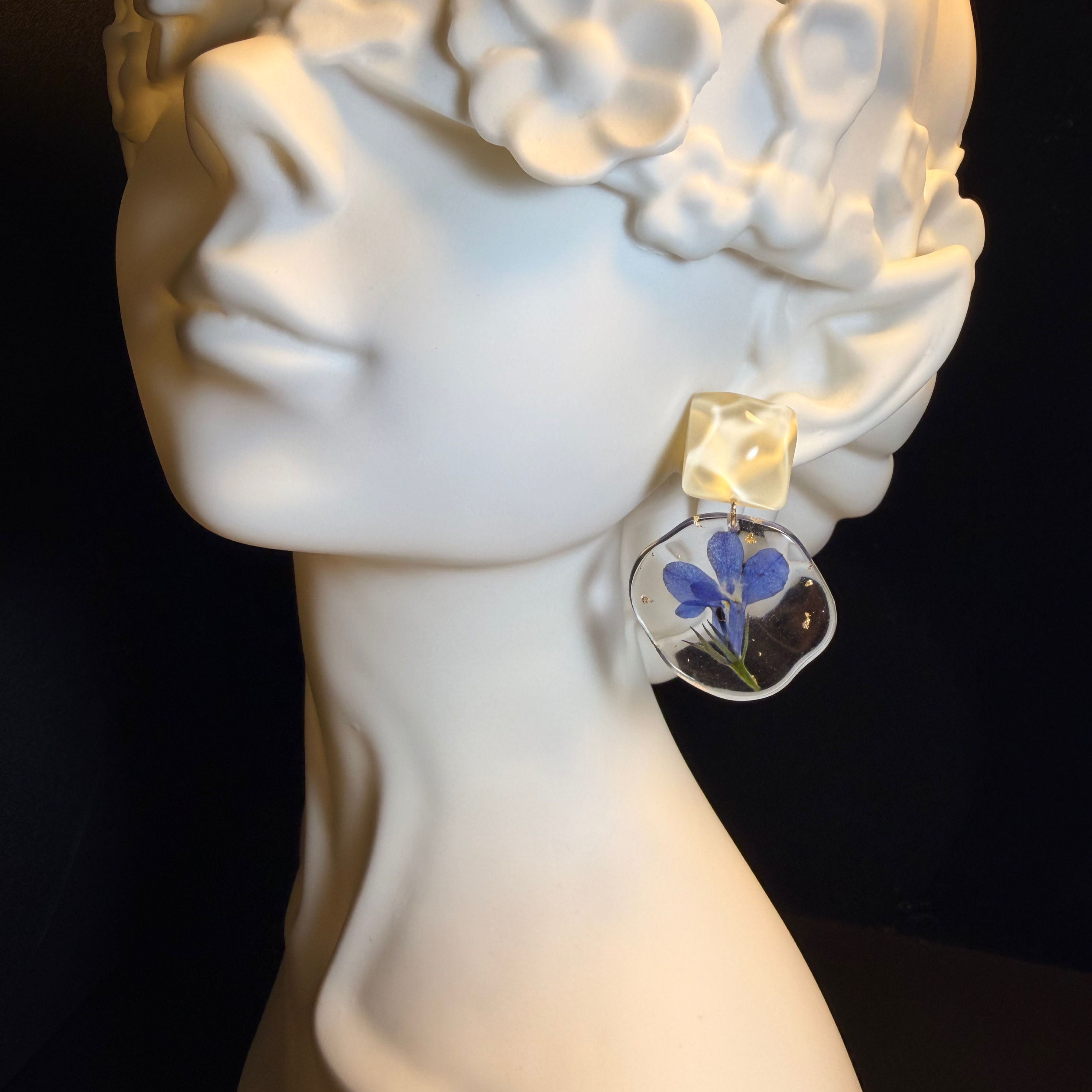 Dried Flower Earrings