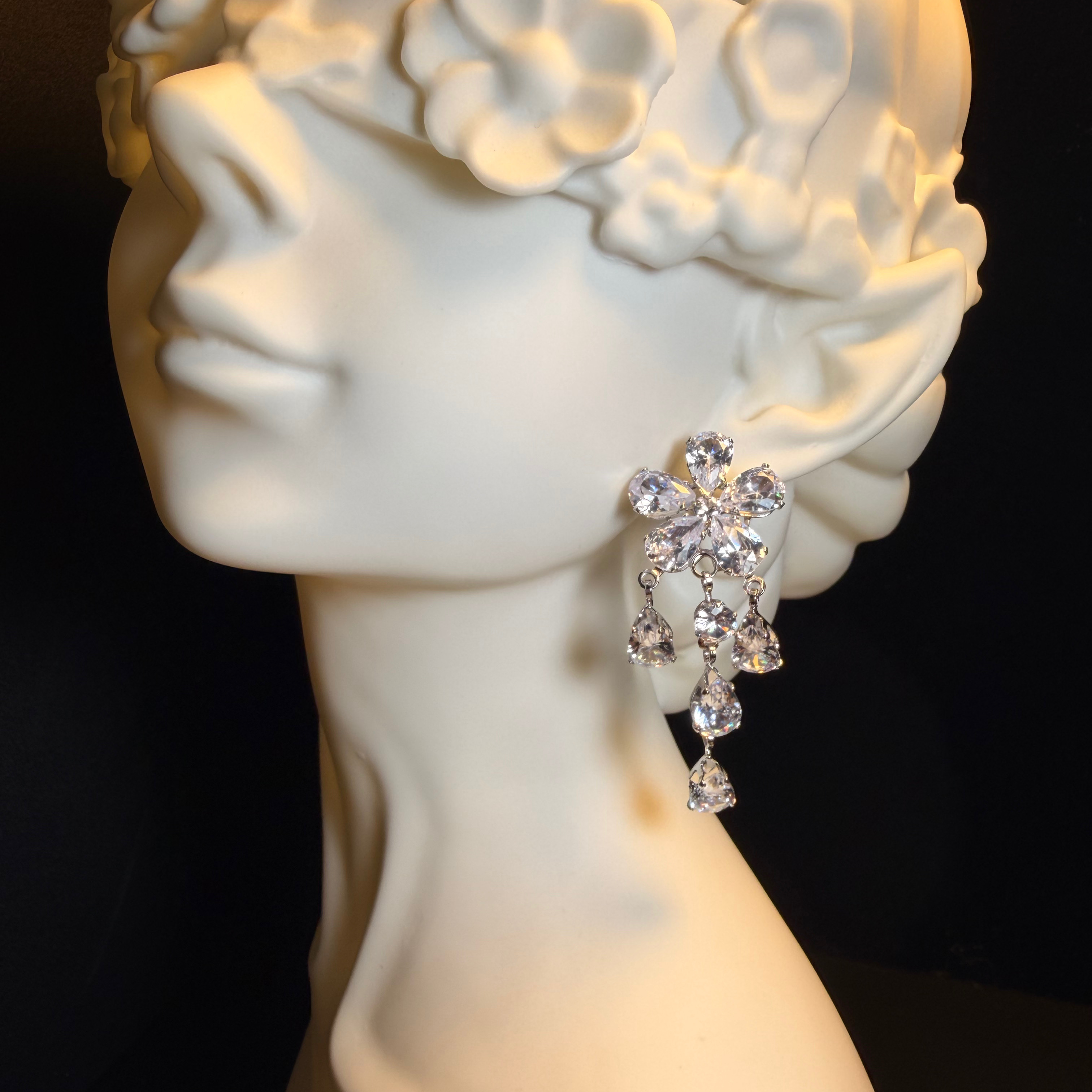 Aura Cascade Earrings
