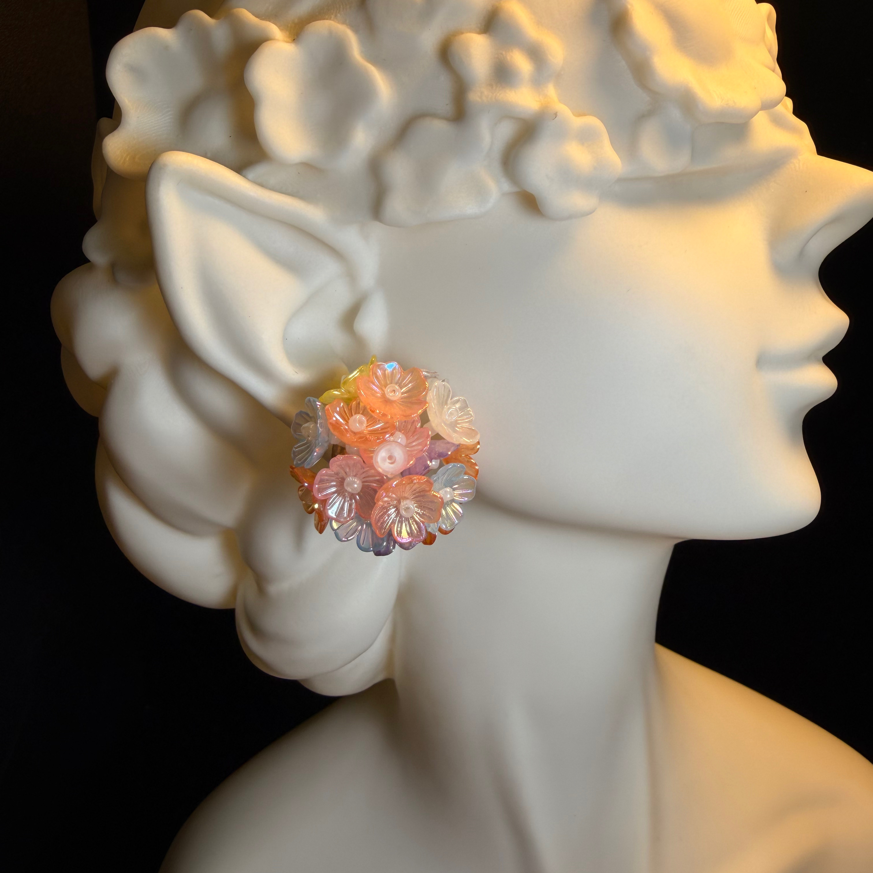 Flower Cluster Earrings