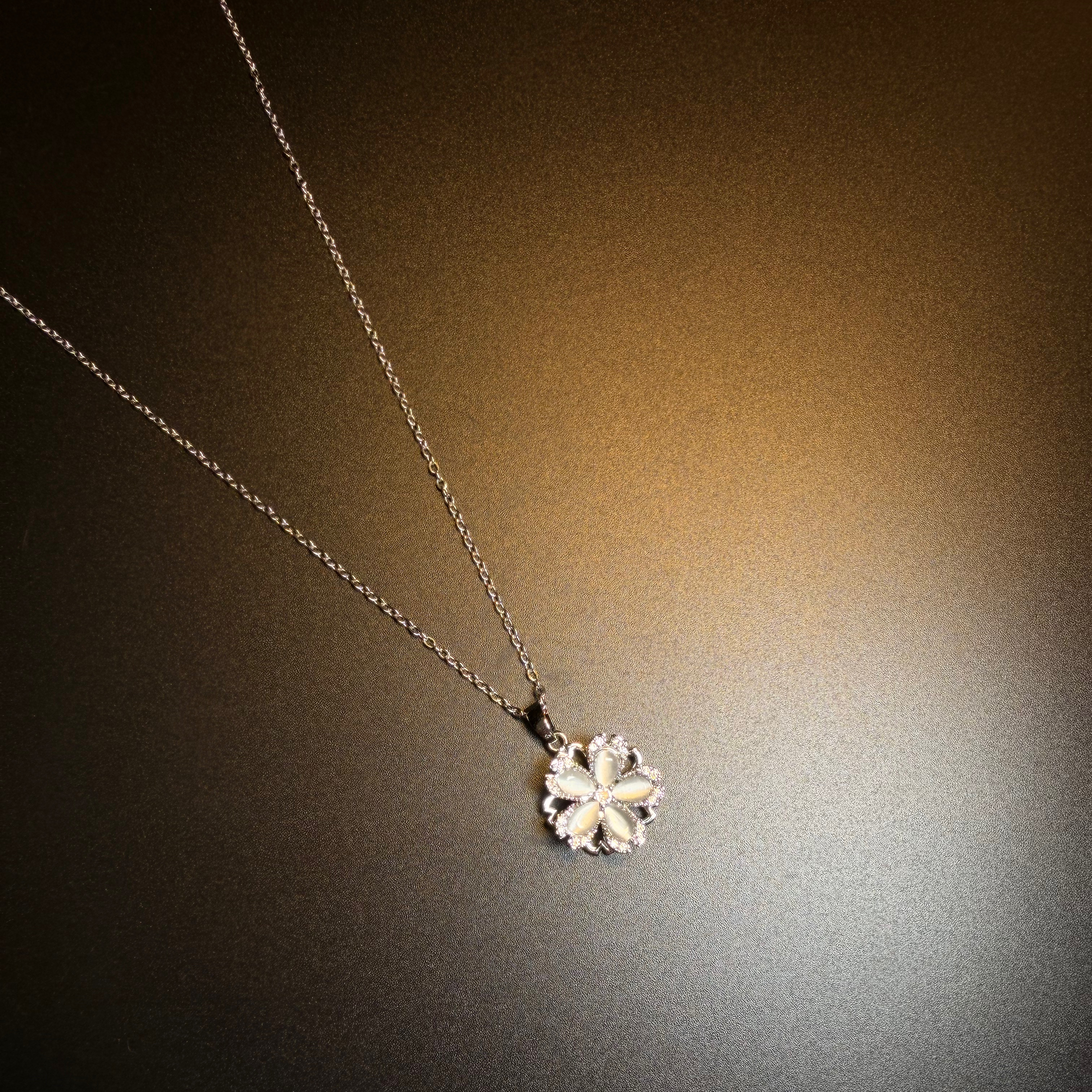 Lunar Petal Necklace
