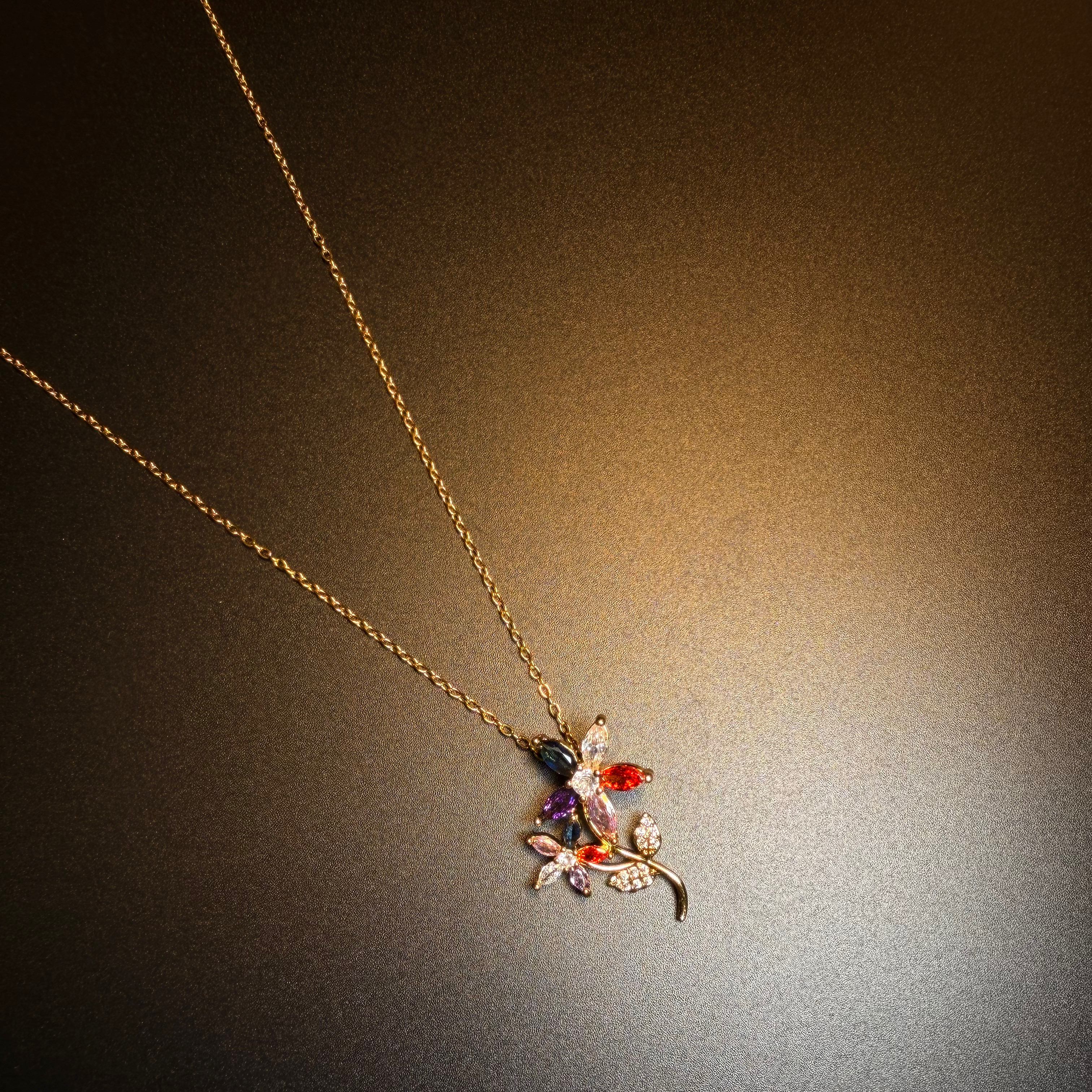 Colorful Pendant Necklace