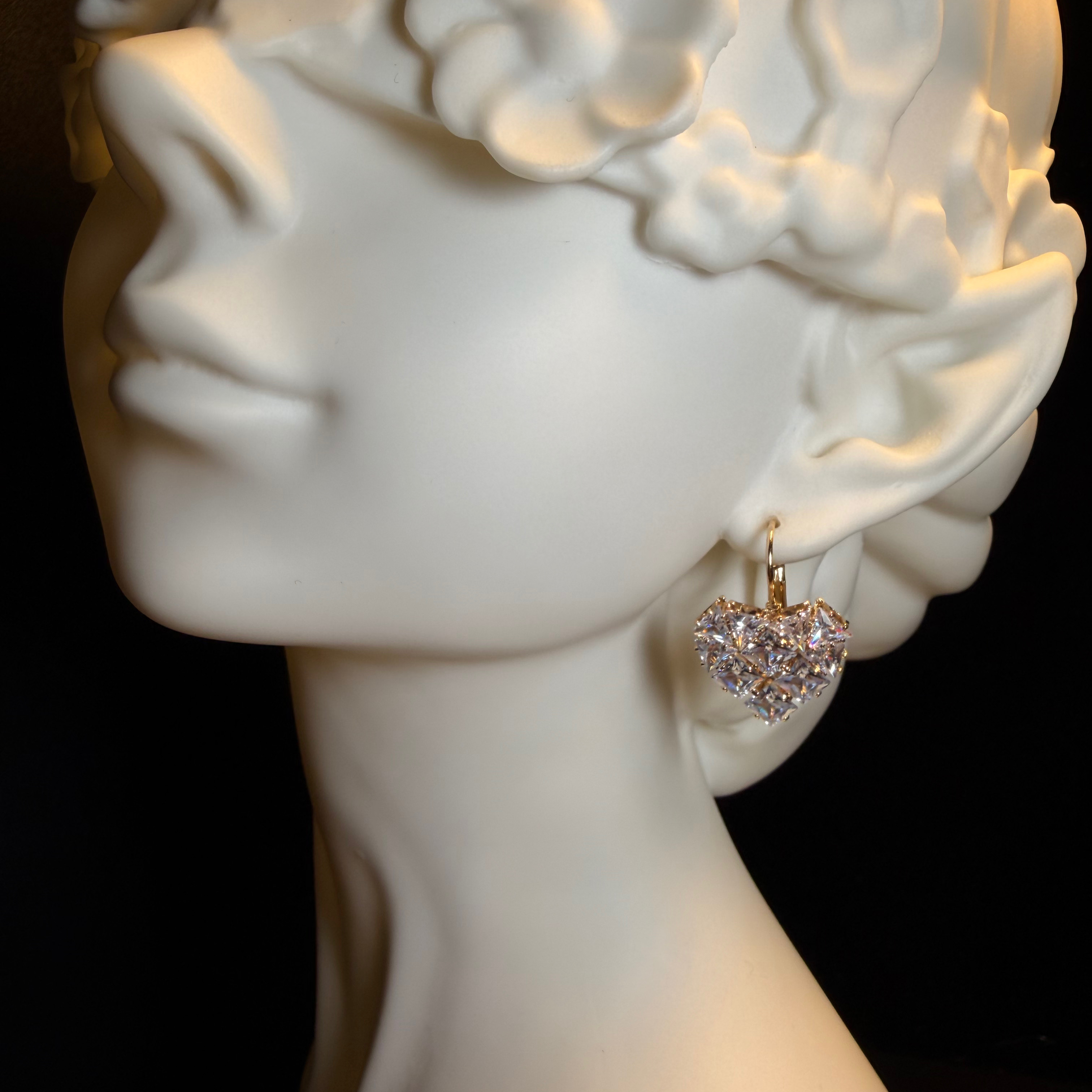Shine Heart Earrings