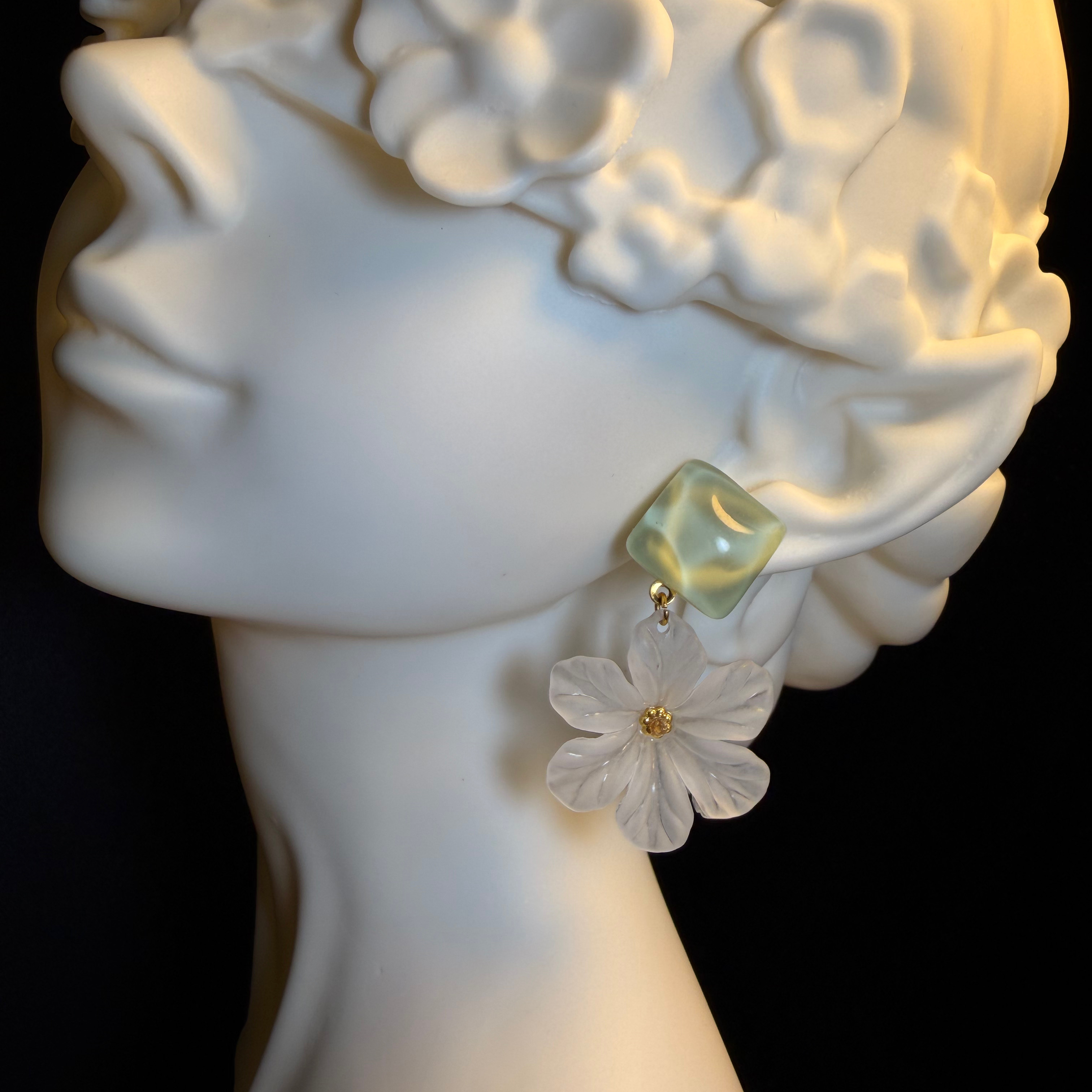 Mattebluedrp Earrings