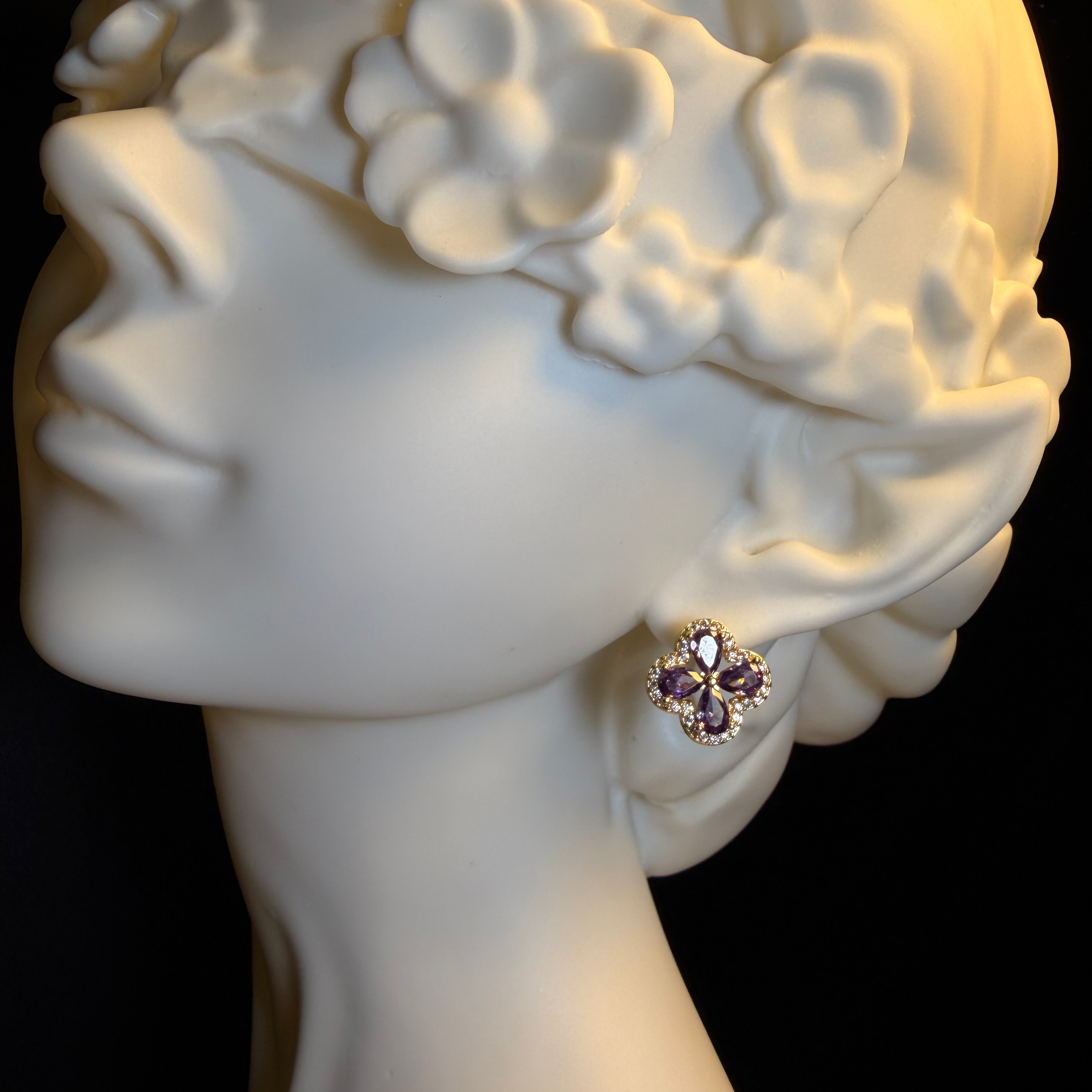 Violetfourl Earrings