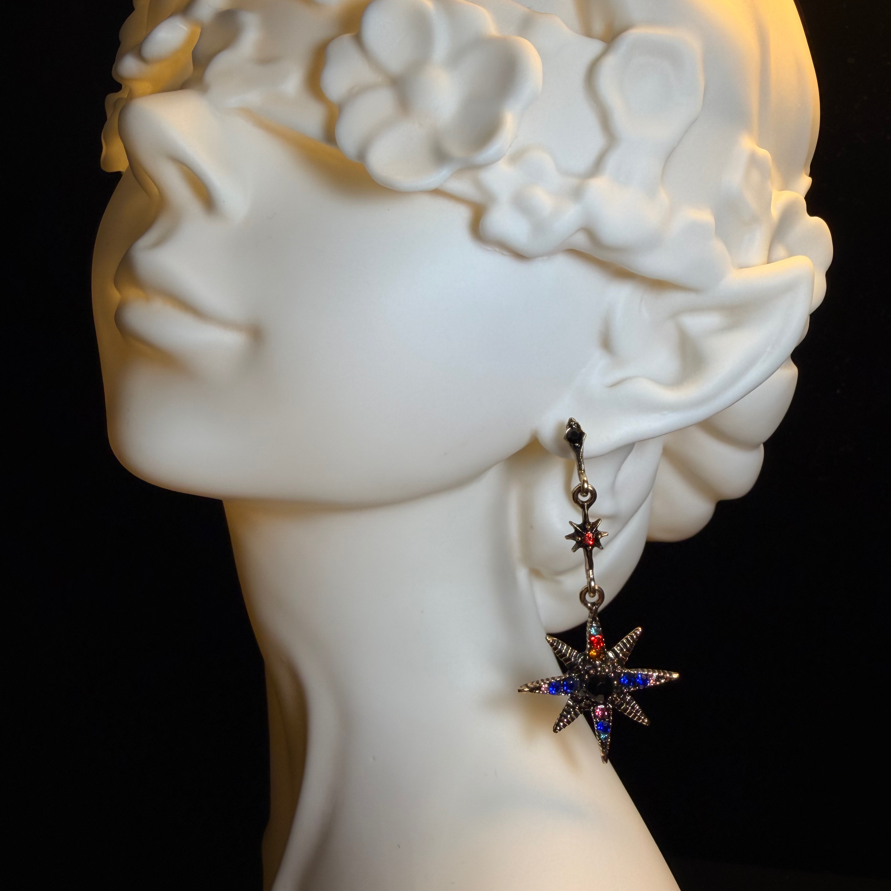 Moonstardropear Earrings