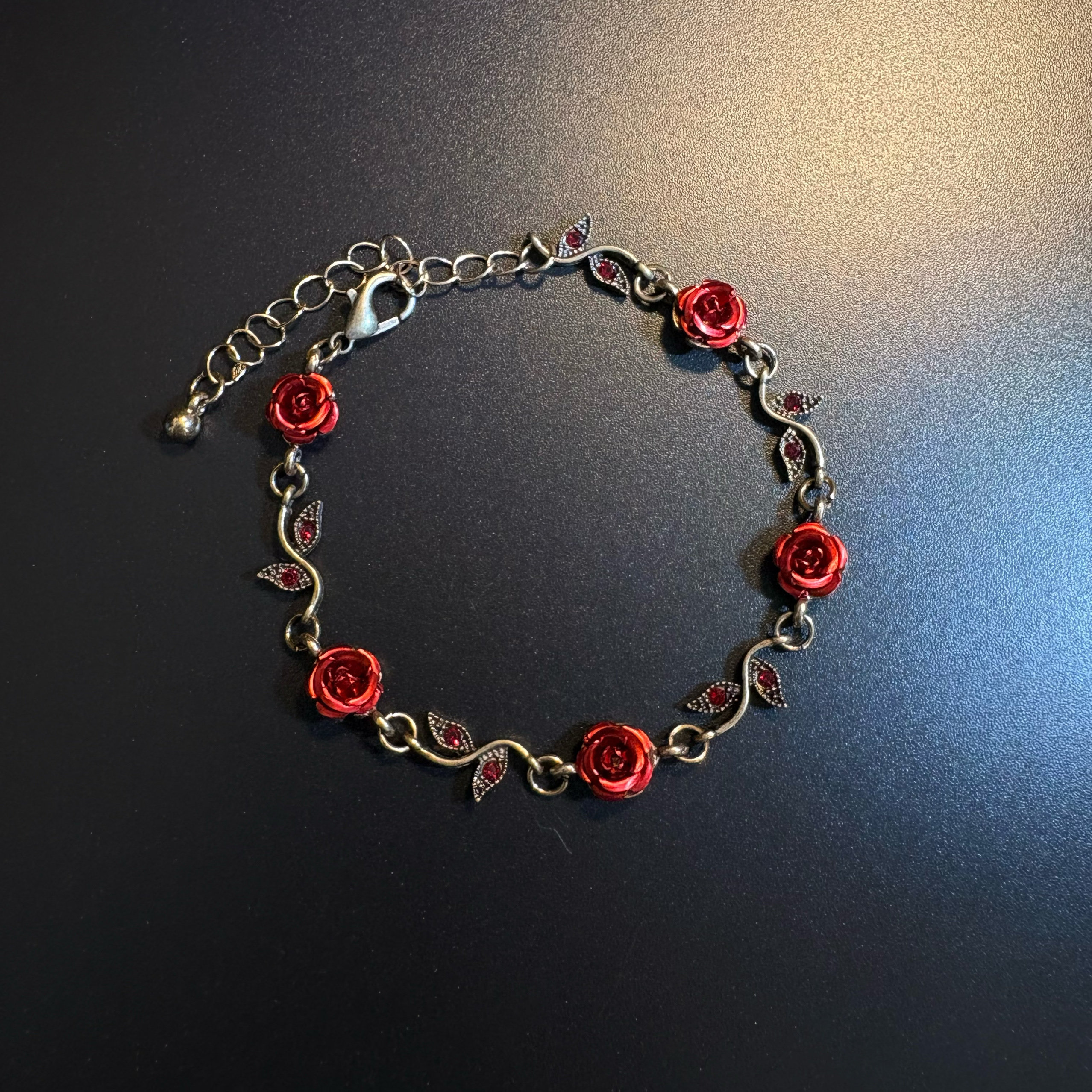 Red Rose Bracelet