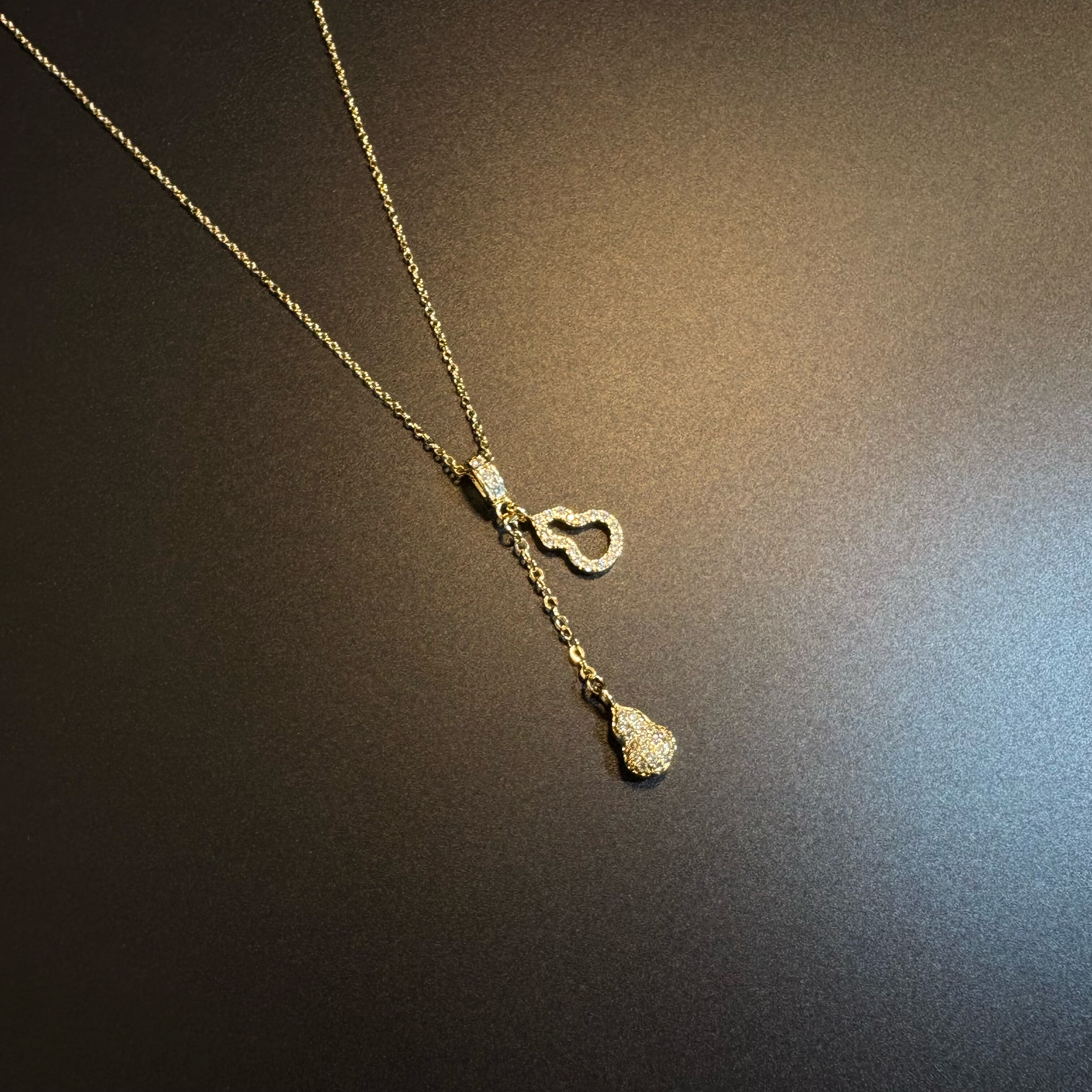 Golden Gourd Necklace