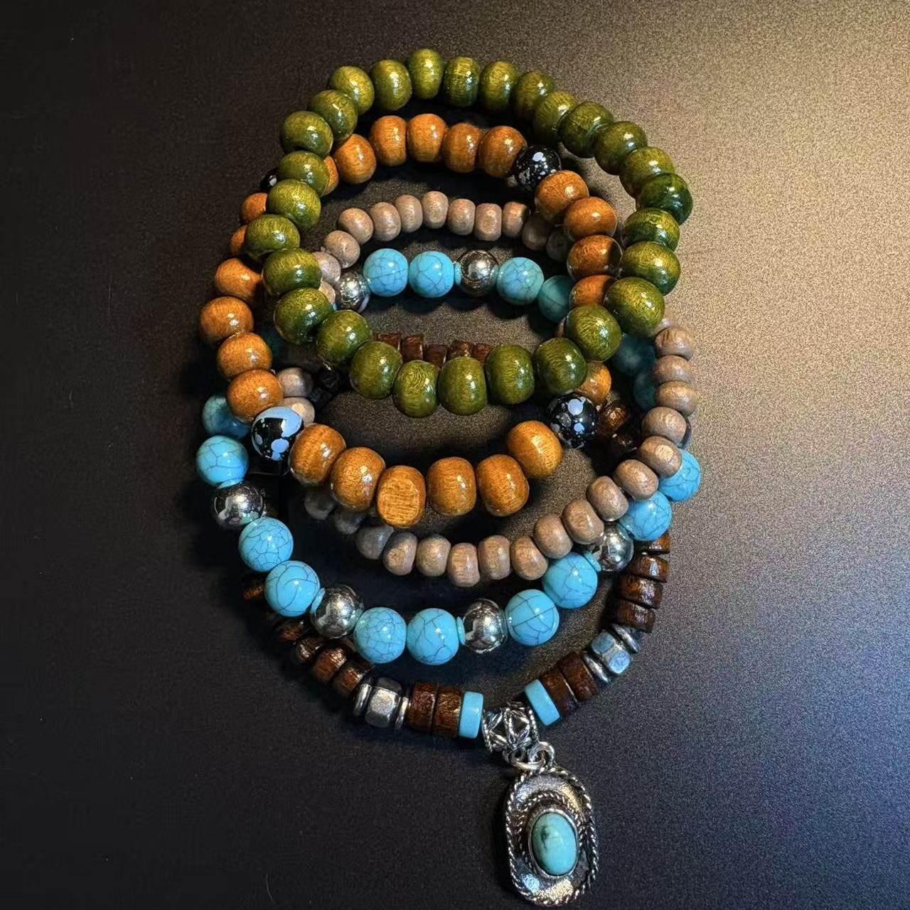 Terra Tone Twine Bracelet