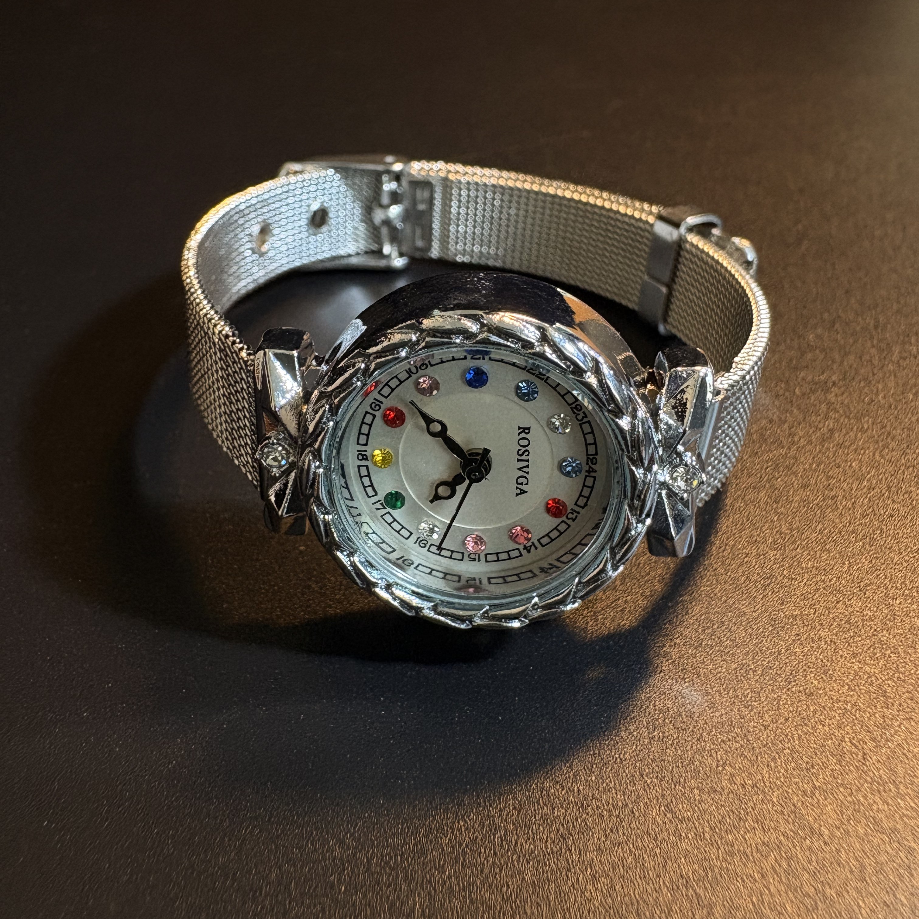 Silver Twist Watch