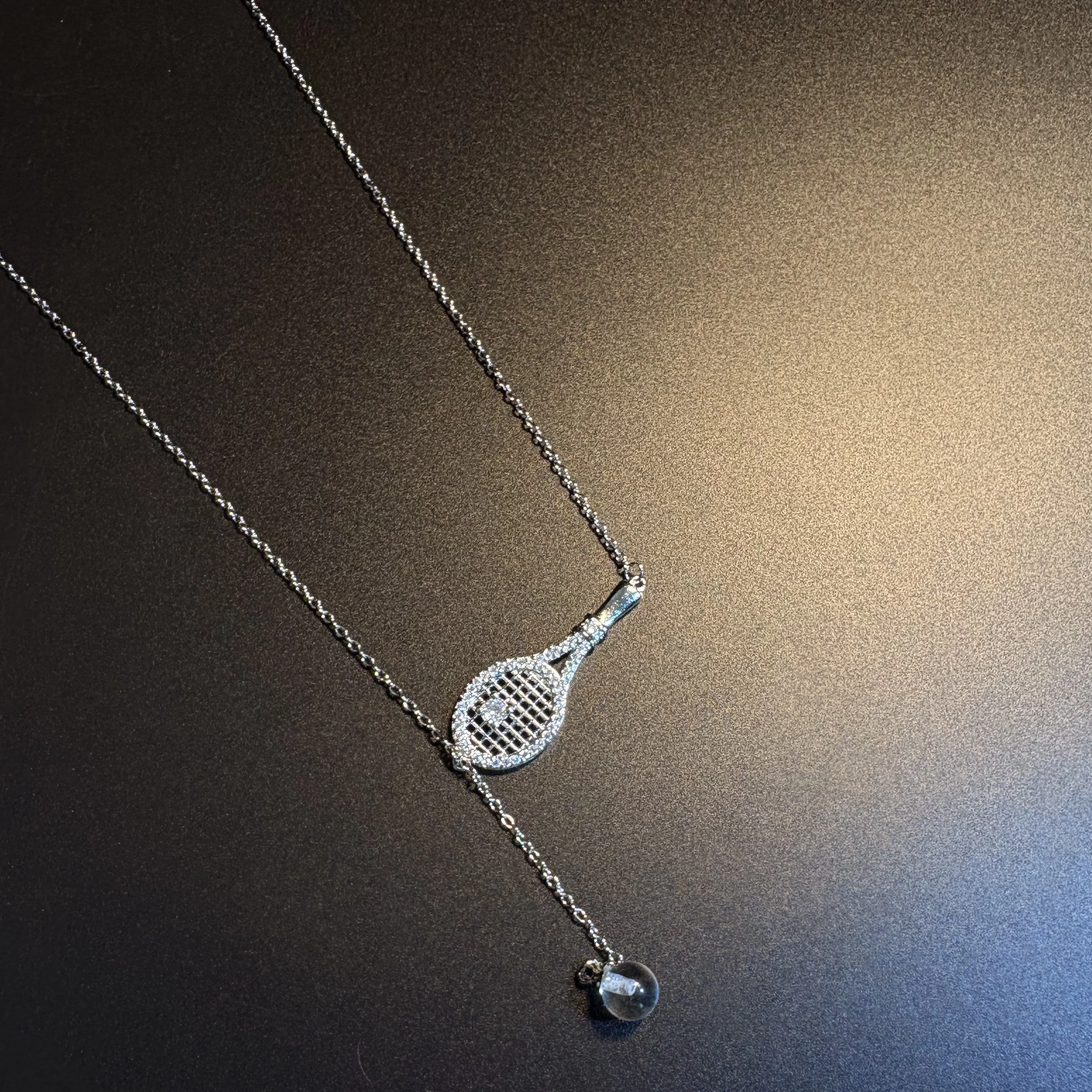 Racket Spark Necklace