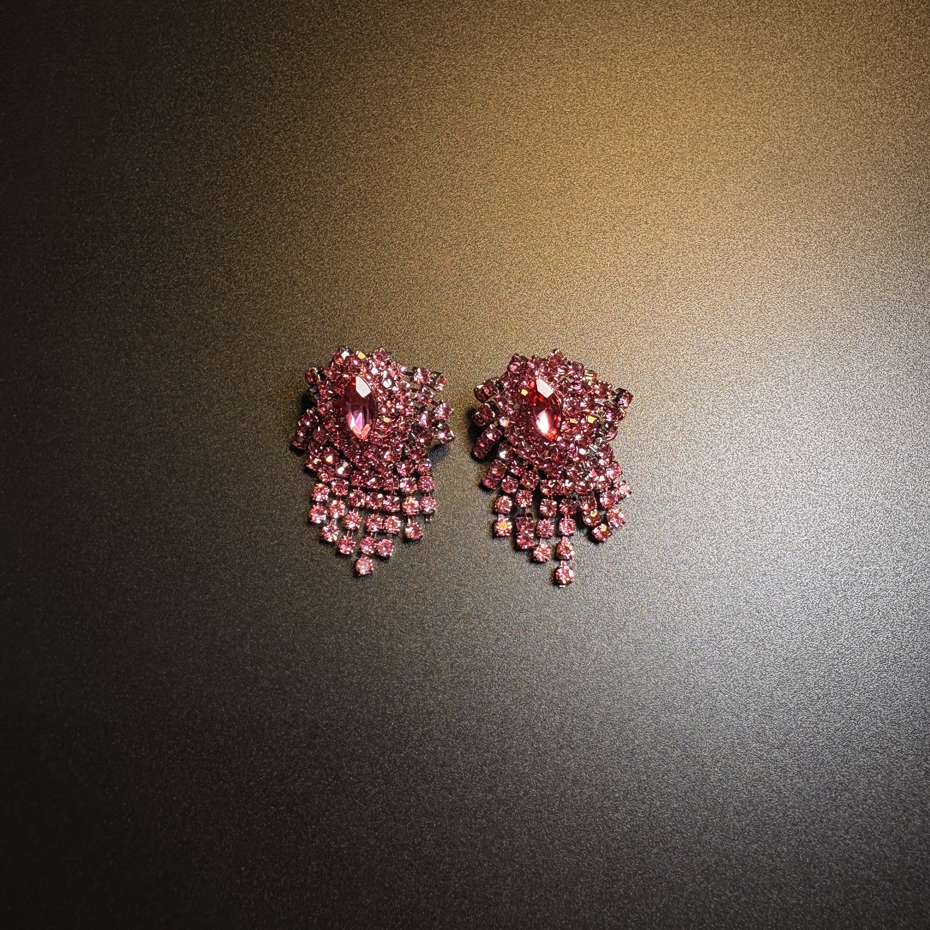 Fuchsia Spark Earrings