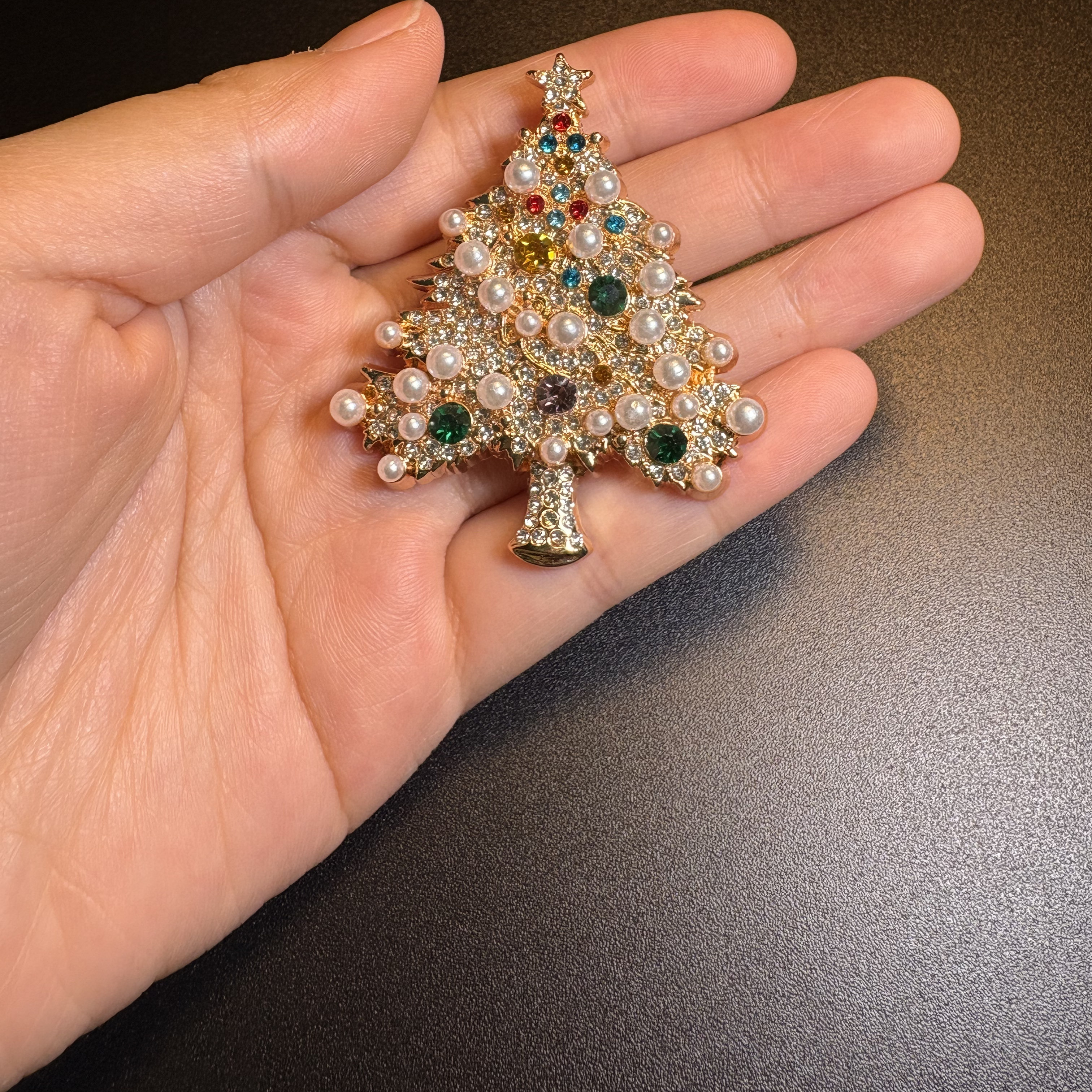 Opaline Talisman Brooch