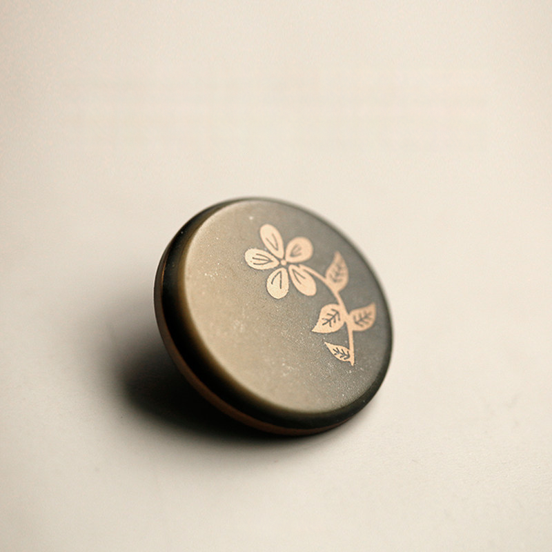 Tea Blossom Button